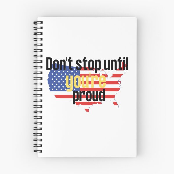 Item preview, Don't stop until you're proud designed and sold by Amusingo Merch.