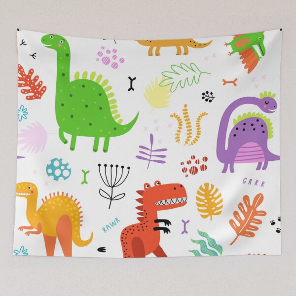 Item preview, Cute Dinosaur Seamless designed and sold by Gurshnet68.