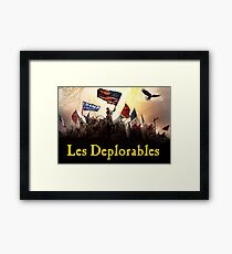 Les Deplorables Framed Print