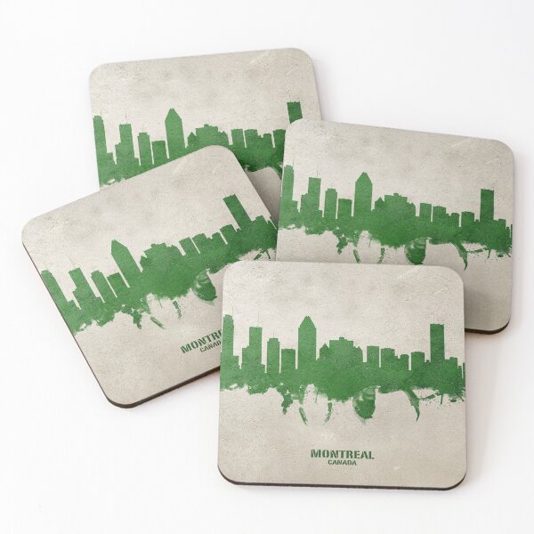 Artikelvorschau, Montreal Canada Skyline entworfen und verkauft von ArtPrints.