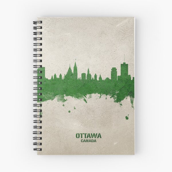 Artikelvorschau, Ottawa Canada Skyline entworfen und verkauft von ArtPrints.