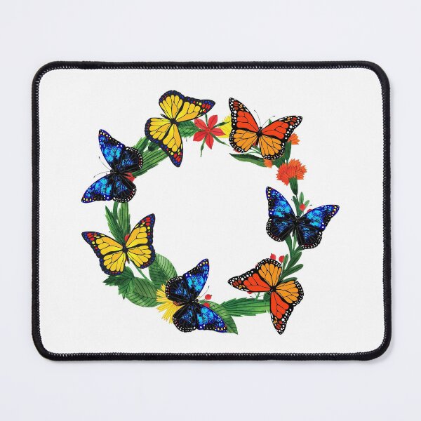 Item preview, Butterflies on wreath designed and sold by Gaspar Avila.