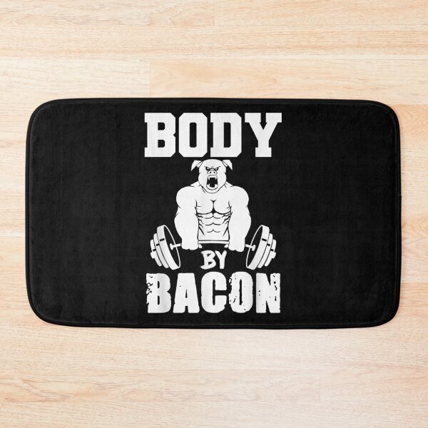 Item preview, Funny Body By Bacon Gym Lifting designed and sold by ZacharyMarcus.