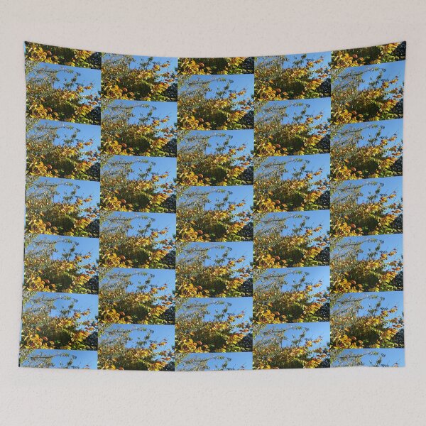 Item preview, Cloudless Blue Sky and Autumn Leaves designed and sold by BlueMoonRose.