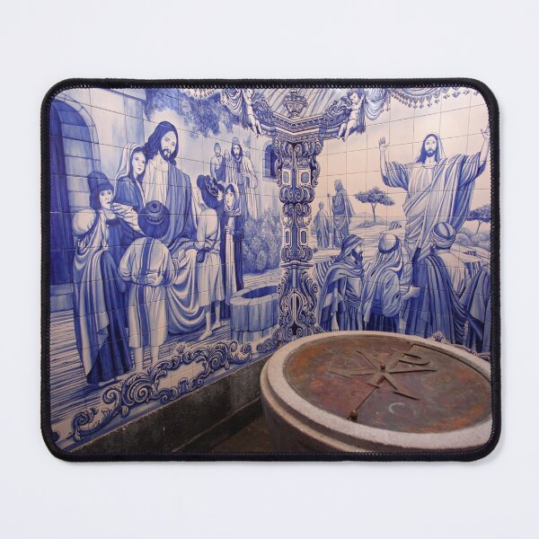 Item preview, Portuguese azulejo mural designed and sold by Gaspar Avila.