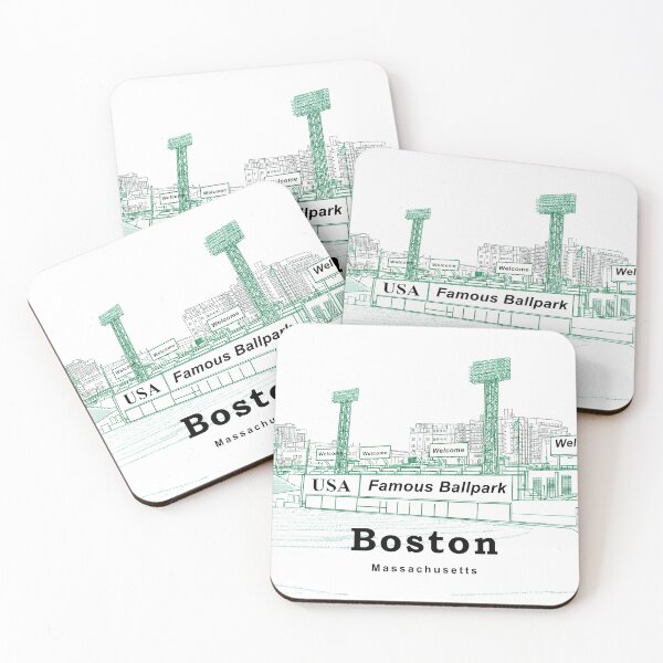 Item preview, Boston, Massachusetts - America's Beloved Ballpark (GR) designed and sold by leemcnut.