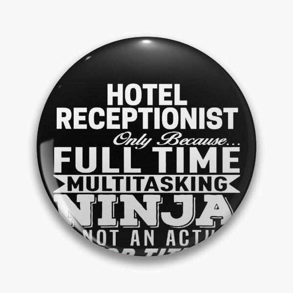 Item preview, Hotel receptionist designed and sold by clickmostro.