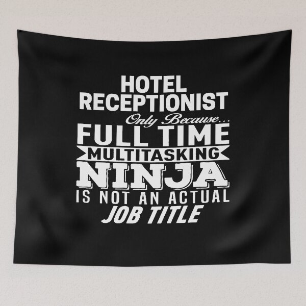 Item preview, Hotel receptionist designed and sold by clickmostro.