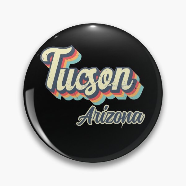Item preview, Tucson City Arizona Retro Vintage 70s rainbow designed and sold by Teelogic.