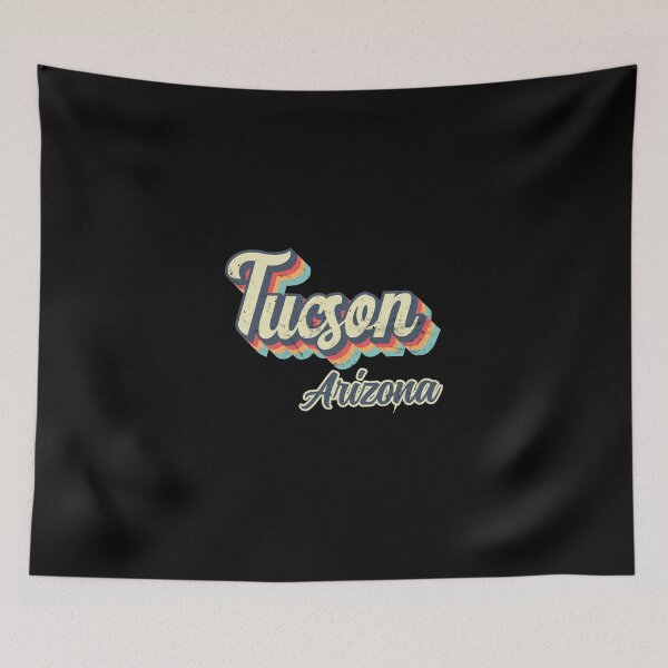 Item preview, Tucson City Arizona Retro Vintage 70s rainbow designed and sold by Teelogic.