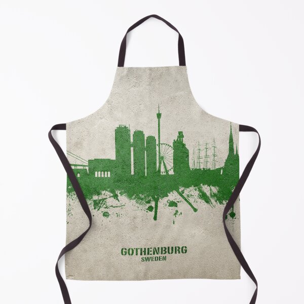 Item preview, Gothenburg Sweden Skyline designed and sold by ArtPrints.