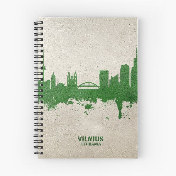 Item preview, Vilnius Lithuania Skyline designed and sold by ArtPrints.