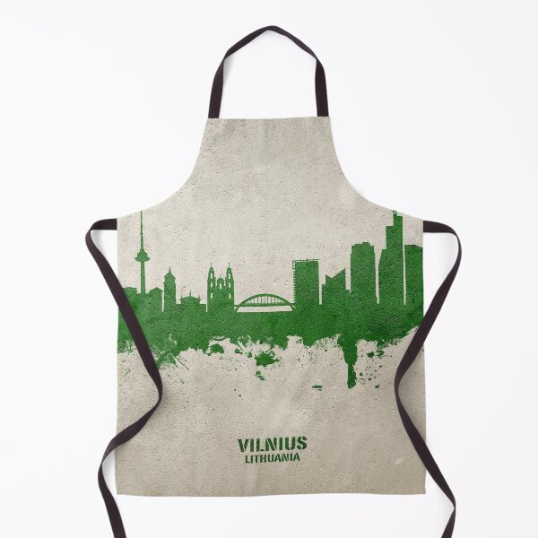 Item preview, Vilnius Lithuania Skyline designed and sold by ArtPrints.