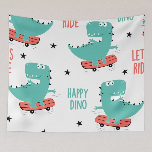 Item preview, Cute Dinosaur Seamless designed and sold by Gurshnet68.