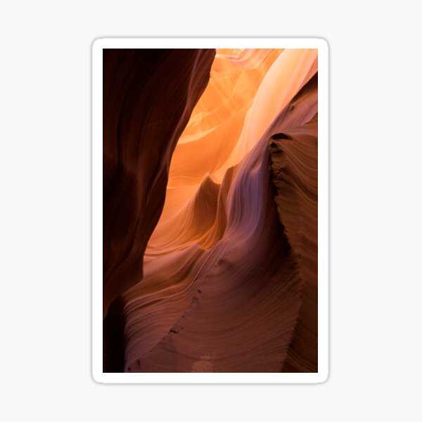 Sandstone Waves - Wide/Vertical Sticker