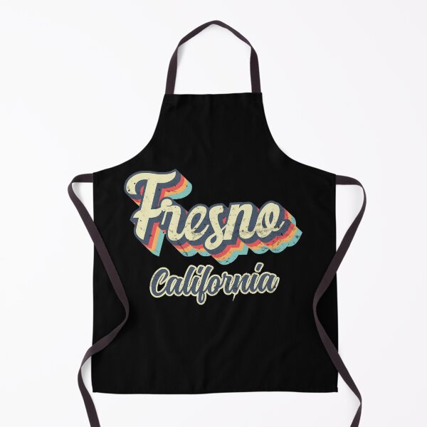 Item preview, Fresno city California Retro Vintage 70s rainbow designed and sold by Teelogic.