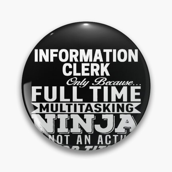 Artikelvorschau, Information clerk entworfen und verkauft von clickmostro.