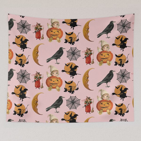 Item preview, Oldish Vintage Halloween. Happy All Hallows' Eve #8 designed and sold by Krispsm.