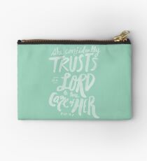 Psalm 112: 7 x Mint Studio Pouch