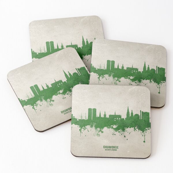 Item preview, Dundee Scotland Skyline designed and sold by ArtPrints.