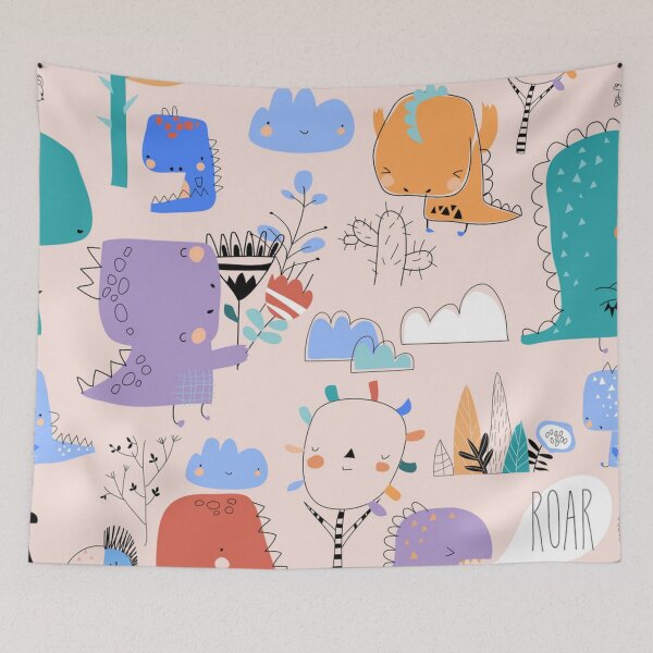 Item preview, Cute Dinosaur Seamless designed and sold by Gurshnet68.