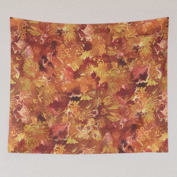 Item preview, autumn ground watercolour designed and sold by rysunki-malunki.