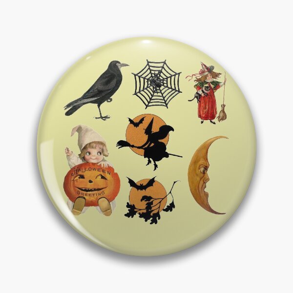 Item preview, Oldish Vintage Halloween. Happy All Hallows' Eve #8 designed and sold by Krispsm.