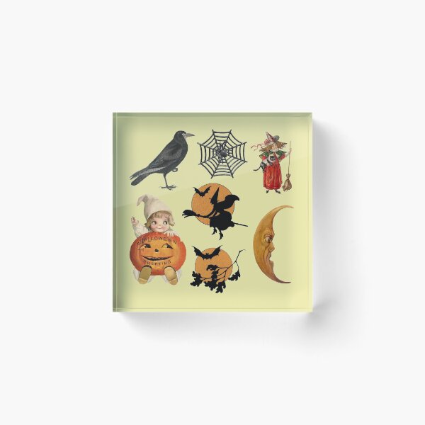 Item preview, Oldish Vintage Halloween. Happy All Hallows' Eve #8 designed and sold by Krispsm.