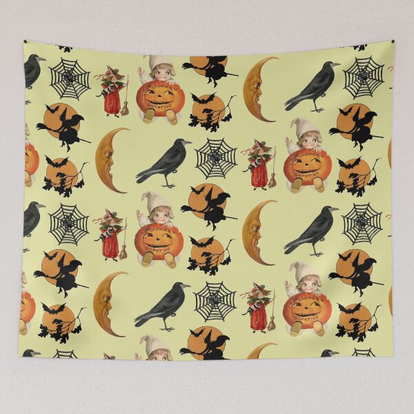 Item preview, Oldish Vintage Halloween. Happy All Hallows' Eve #8 designed and sold by Krispsm.