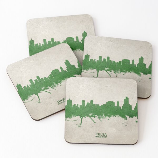 Item preview, Tulsa Oklahoma Skyline designed and sold by ArtPrints.