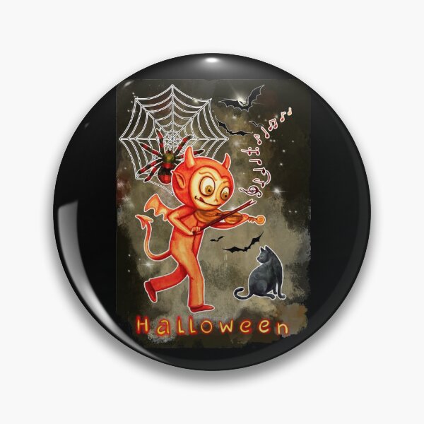 Item preview, Halloween musician devil designed and sold by Astralia.