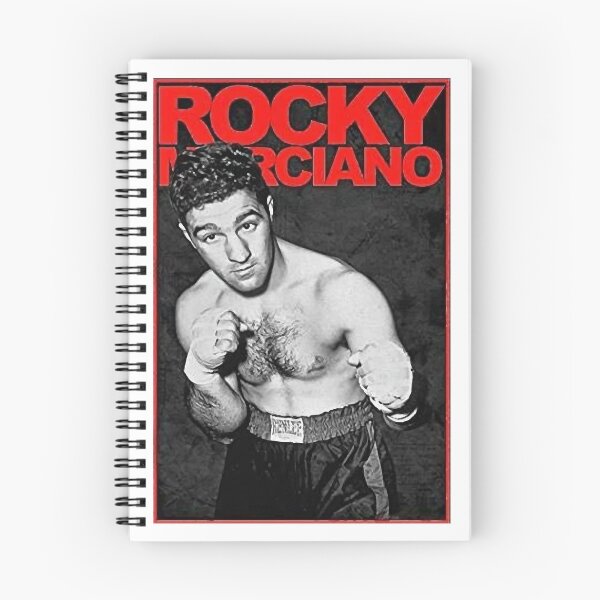 Item preview, Rocky Marciano Portrait Boxing Heavyweight Super Fight designed and sold by LeoChambera.