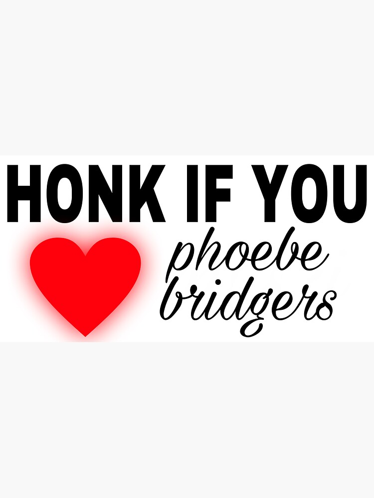 Phoebe Bridgers Bumper Sticker Sticker For Sale By Nicolepee Redbubble