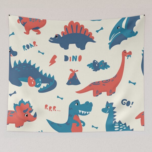 Item preview, Cute Dinosaur Seamless designed and sold by Gurshnet68.