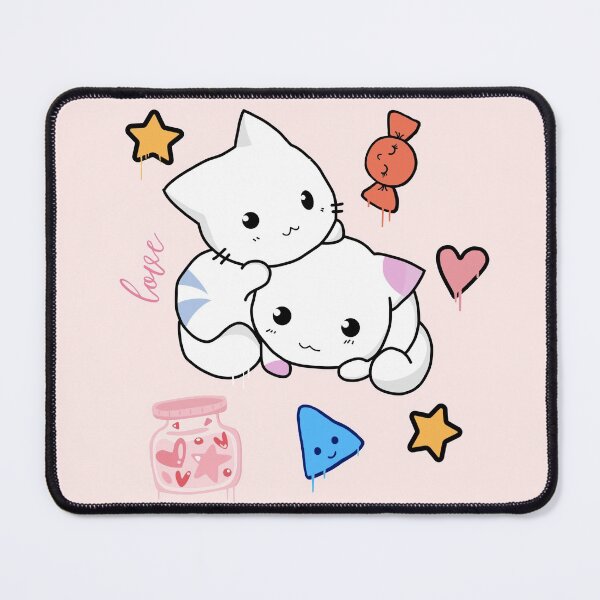 Item preview, Kitties And Candy (Feline Pattern) designed and sold by lazarosdesign.