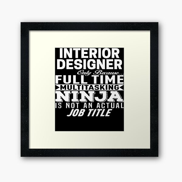 Item preview, Interior designer designed and sold by clickmostro.