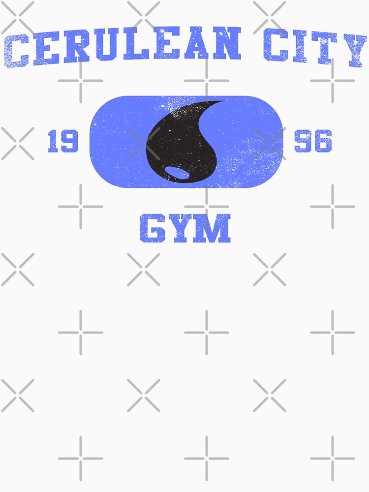 cerulean city gym shirt