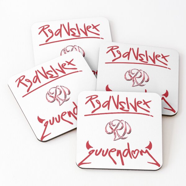 Item preview, RED VELVET QUEENDOM TYPOGRAPHY RED designed and sold by sketchvan.
