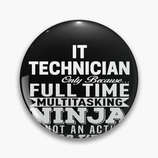 Item preview, IT technician designed and sold by clickmostro.