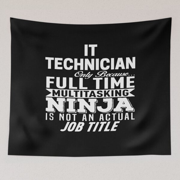 Item preview, IT technician designed and sold by clickmostro.