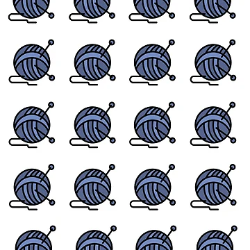 Artwork thumbnail, Blue Wool (Pattern) by PSheekey