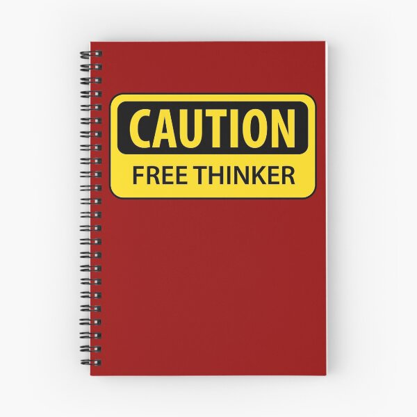 Item preview, Caution Free Thinker - mug designed and sold by GodsAutopsy.