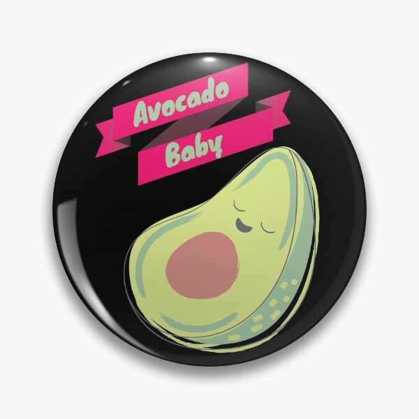 Item preview, Avocado baby, kawaii avocado, avocado lover designed and sold by allycat57.