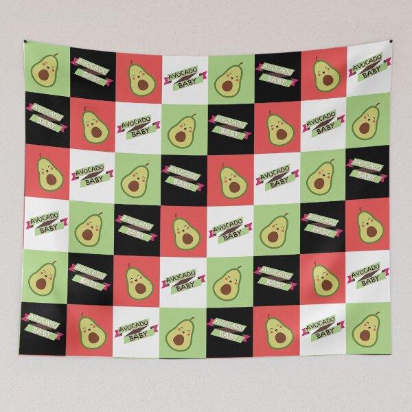 Item preview, Avocado baby, kawaii avocado, avocado lover designed and sold by allycat57.