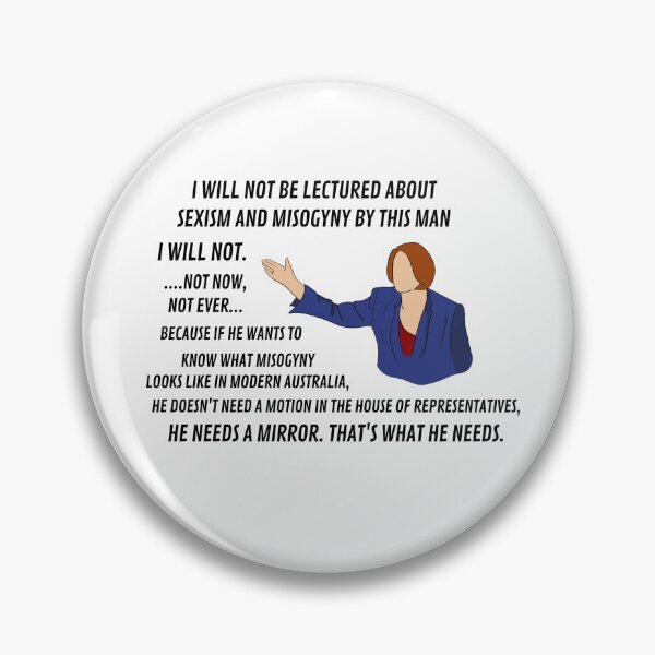 Item preview, Julia Gillard Sexism and Misogyny Speech - Long designed and sold by SmithStDesigns.