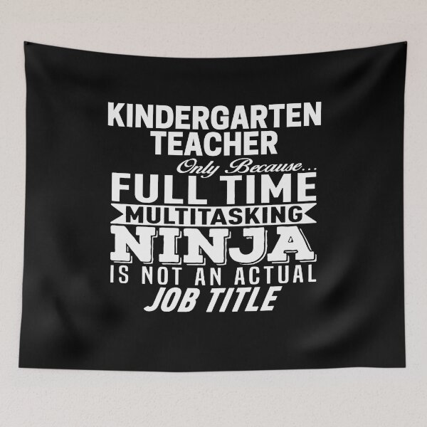 Item preview, Kindergarten Teacher designed and sold by clickmostro.