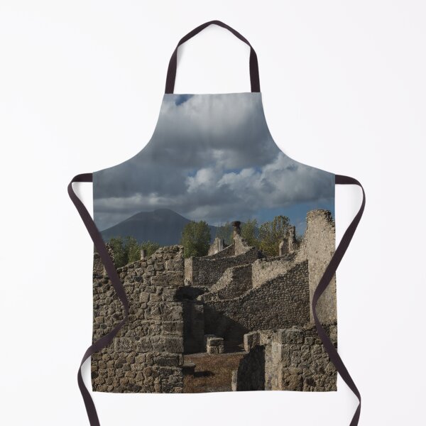 Item preview, Vesuvius, Towering Over the Pompeii Ruins designed and sold by Georgia Mizuleva.
