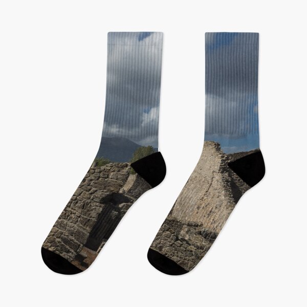 Item preview, Vesuvius, Towering Over the Pompeii Ruins designed and sold by Georgia Mizuleva.