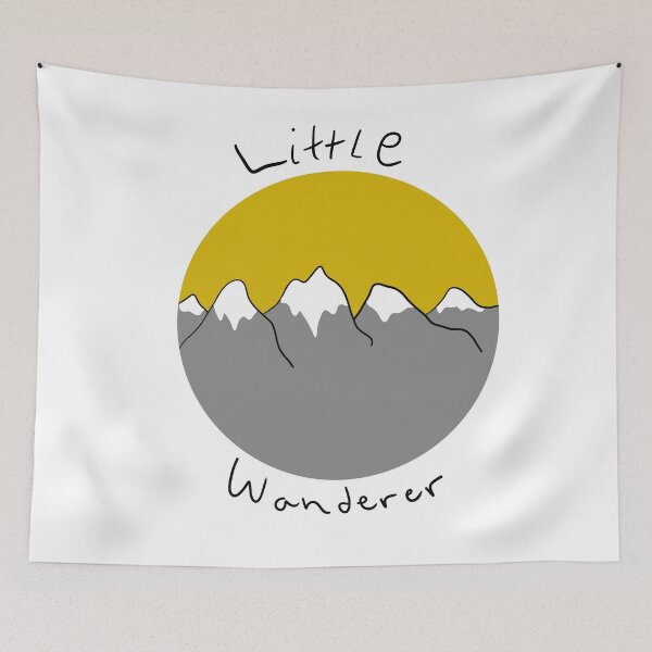 Item preview, Little wanderer doodle designed and sold by thespoonieshop.