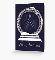 Christmas Sci-Fi - IV Greeting Card